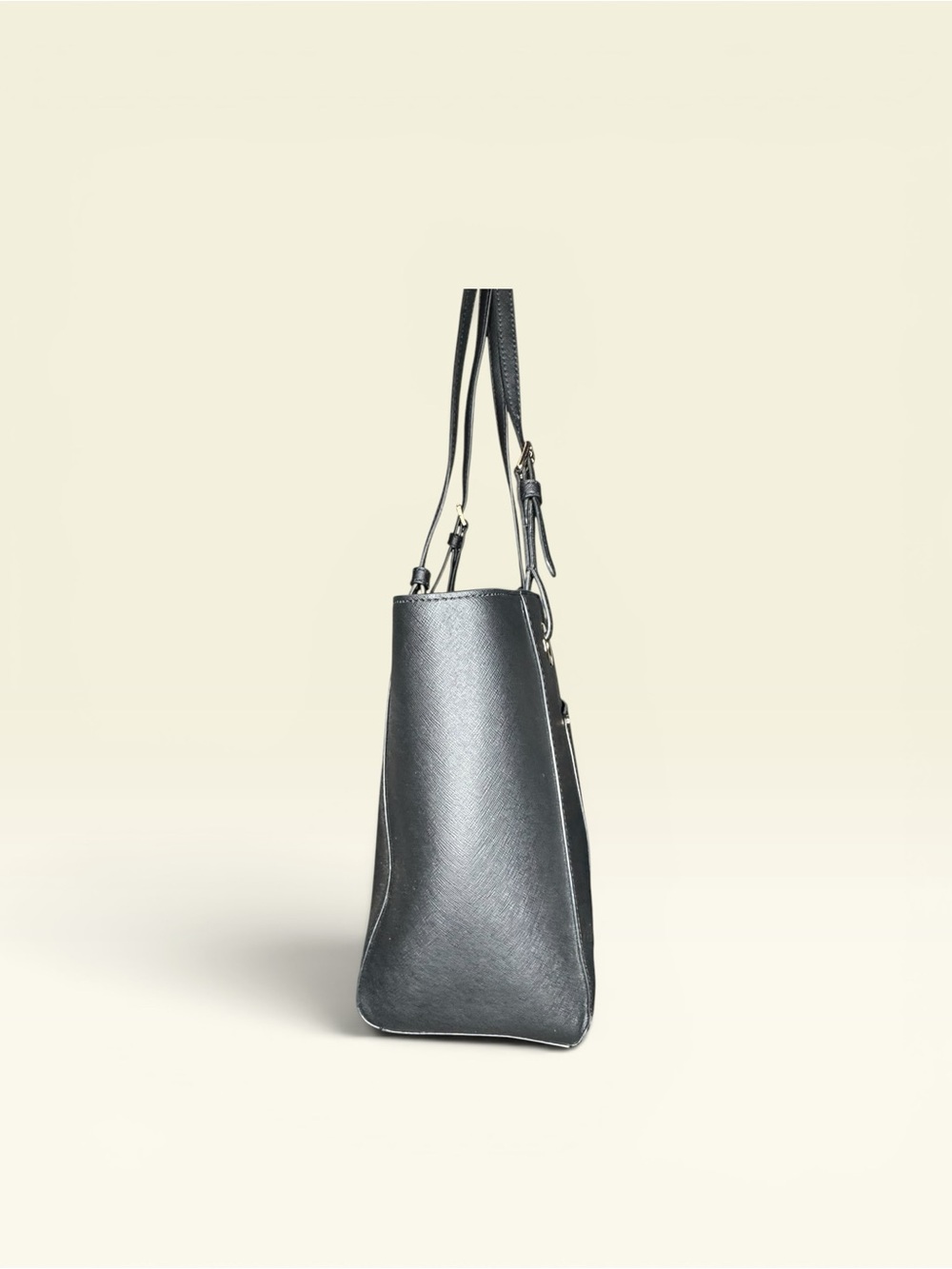 Michael Kors Black Walsh Saffiano Tote - Picture 8 of 12